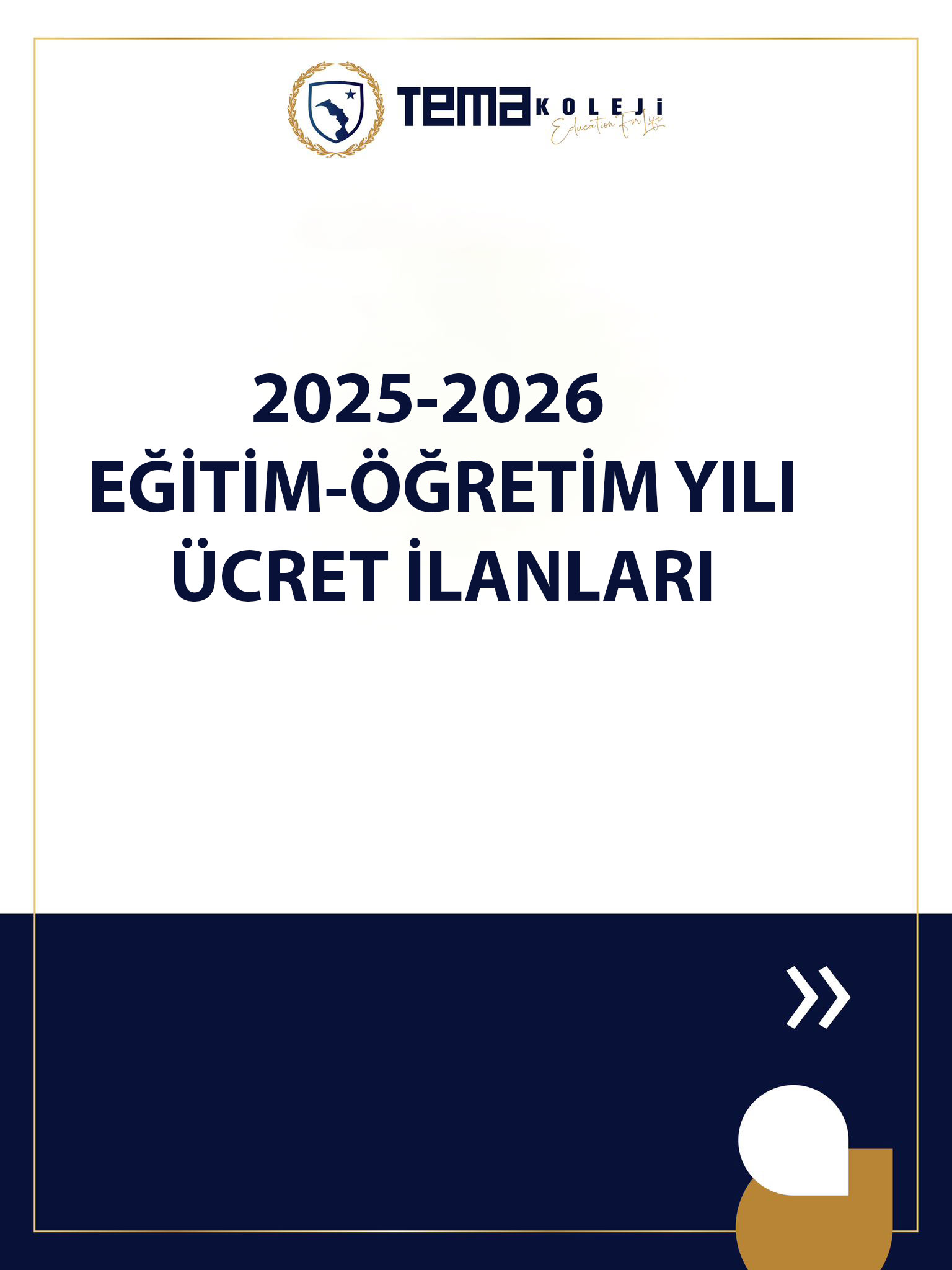 2025-2026 Eğitim-Öğretim Yılı Ücret İlanları (Balgat Kampüsü) / 10/01/2025
