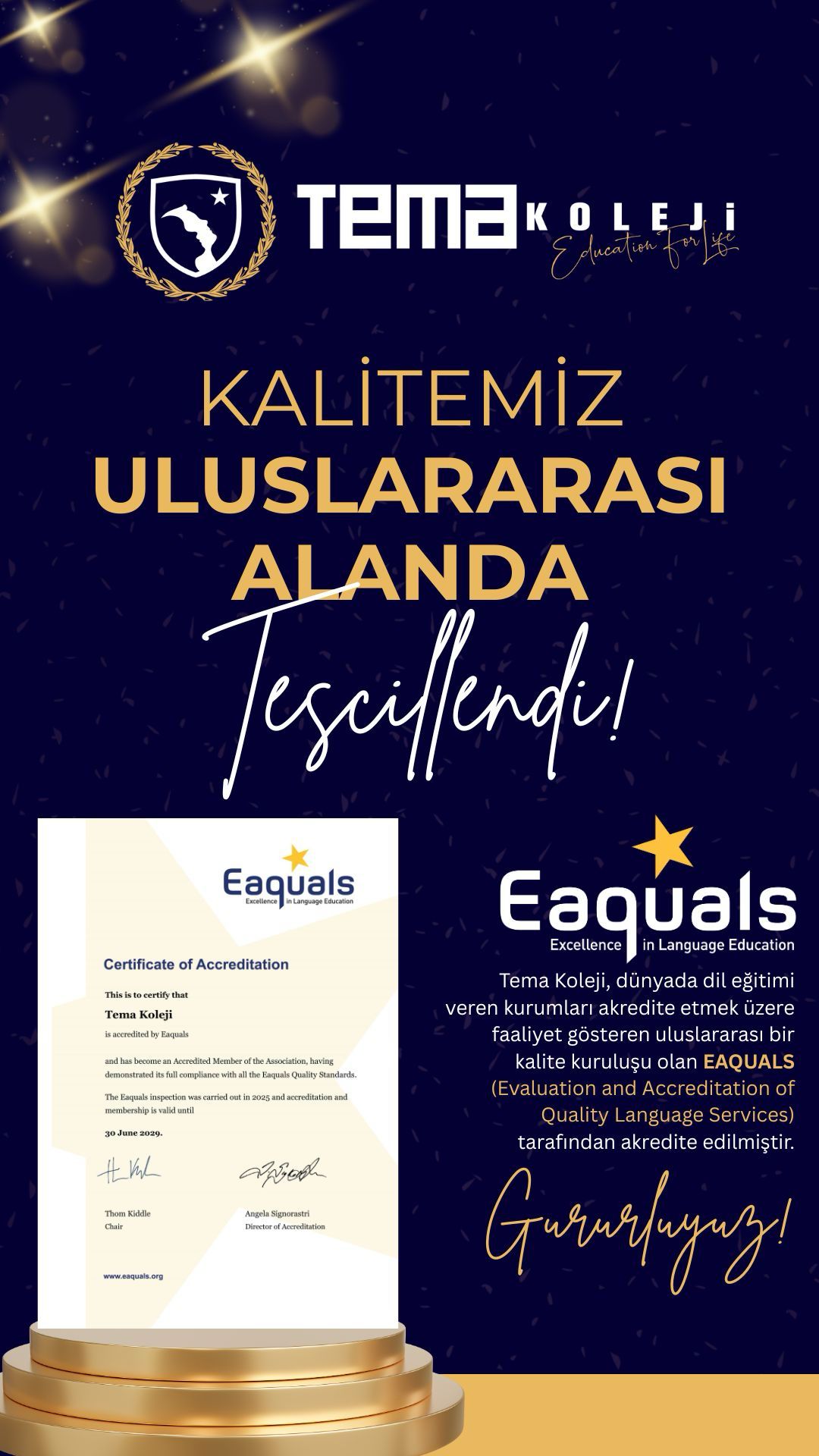 Dünya Standartlarında Bir Başarı!
