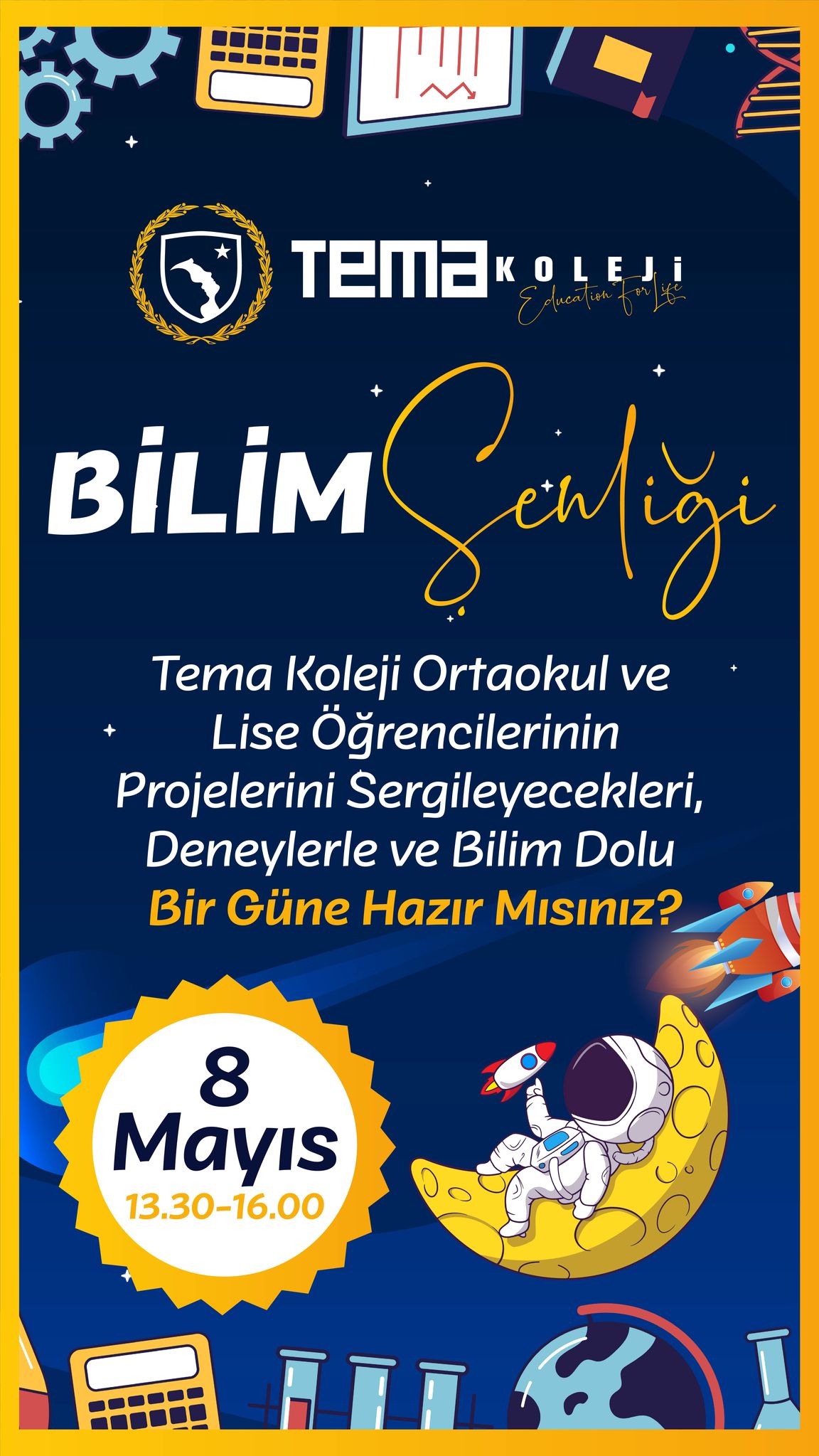 Bilim Şenliği Başlıyor…