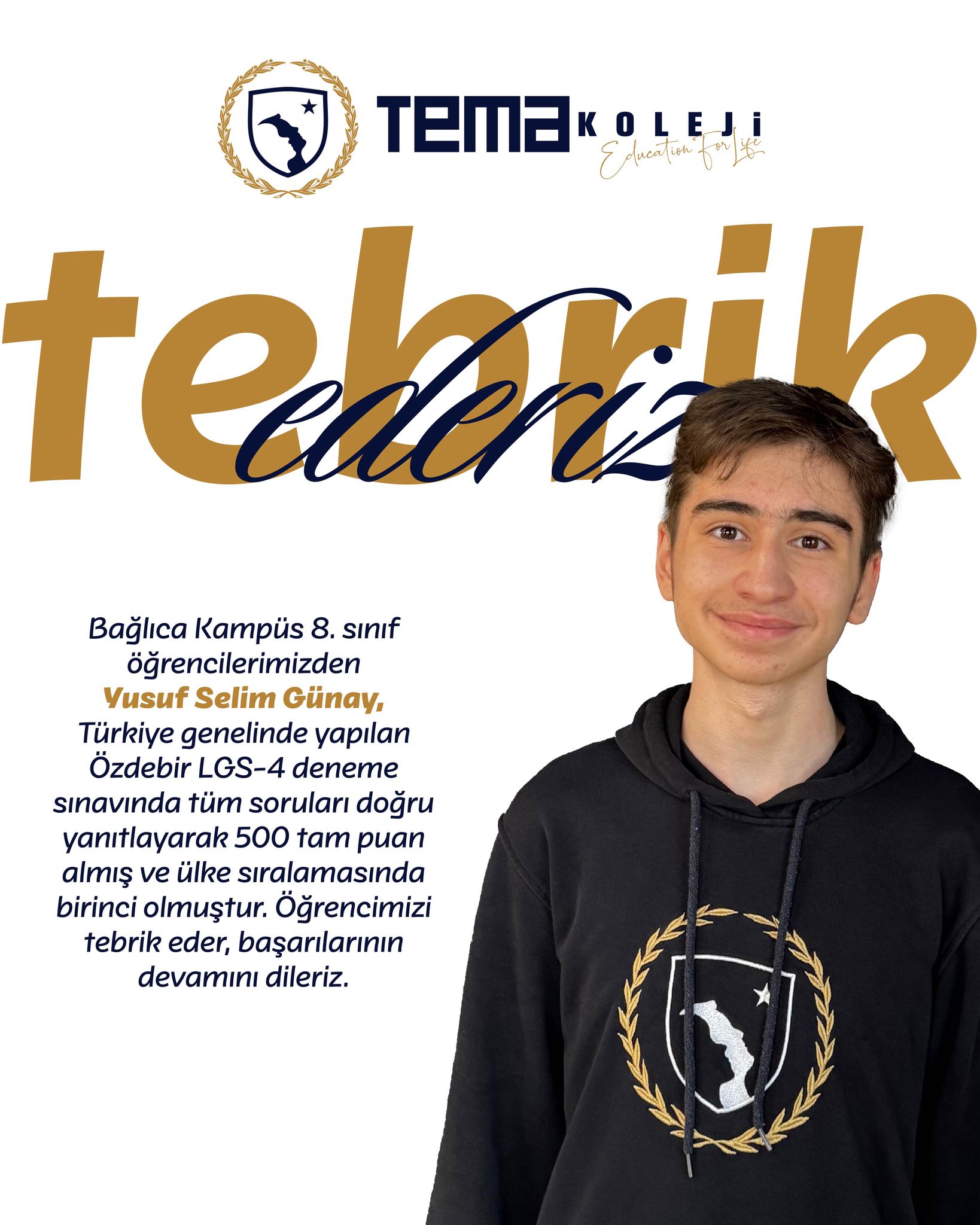 Özdebir LGS – 4 Deneme Sınavı Yusuf Selim Günay