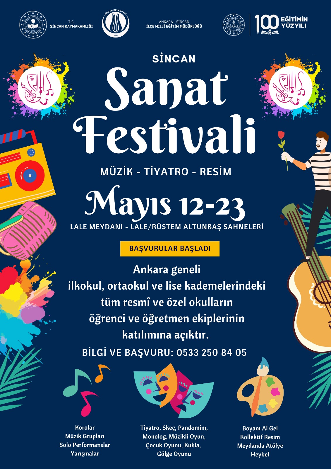 Sincan Sanat Festivali Başvuruları Başladı.