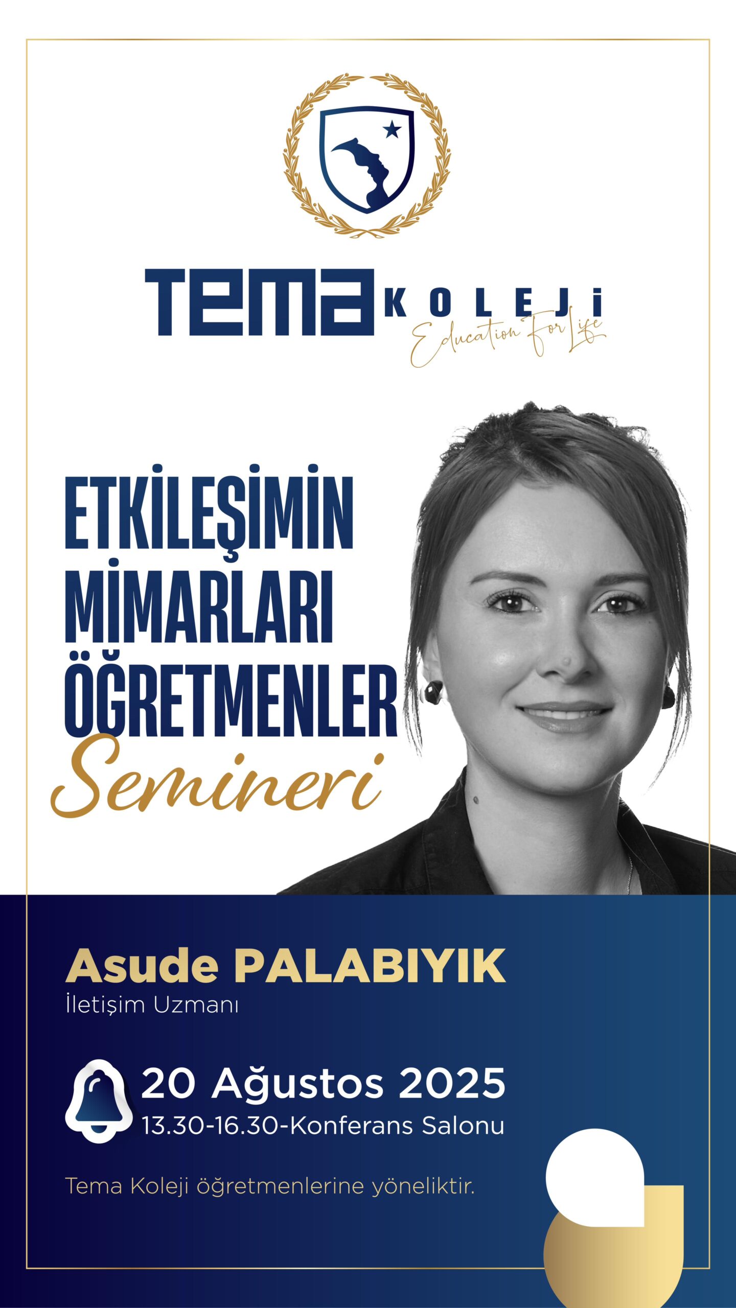 Etkileşimin Mimarları Öğretmenler Semineri “Asude PALABIYIK”