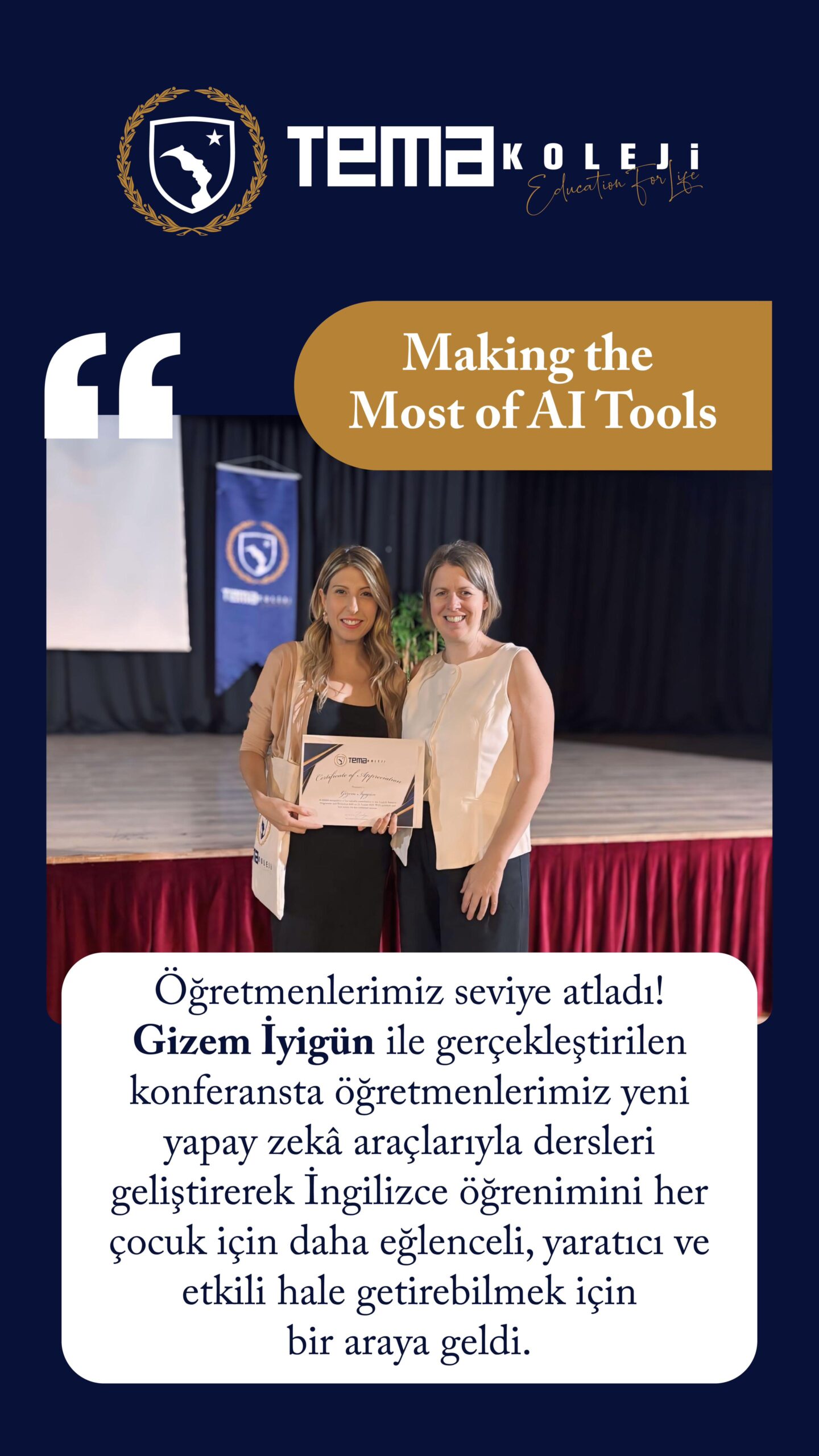 Gizem İyigün ile Yapay Zeka Araçları Kullanma