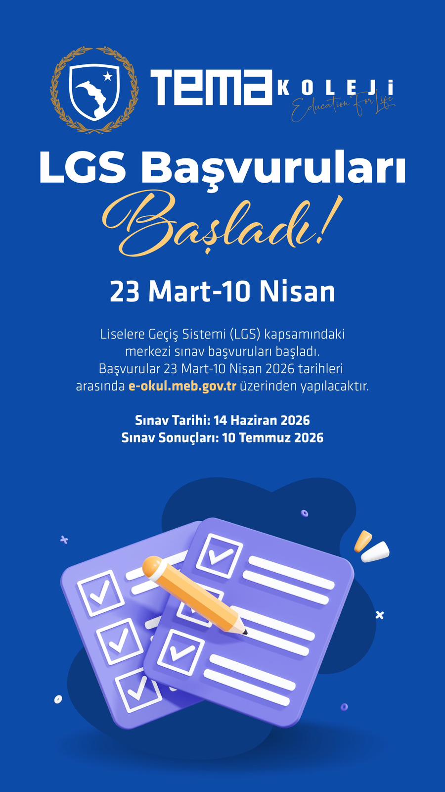 2026 LGS Başvuruları