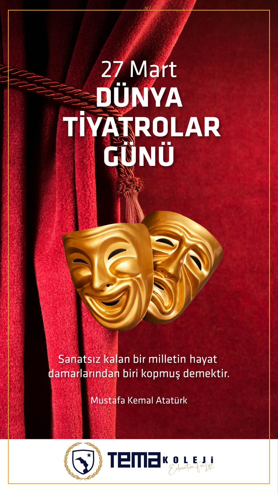 Dünya Tiyatrolar Günü