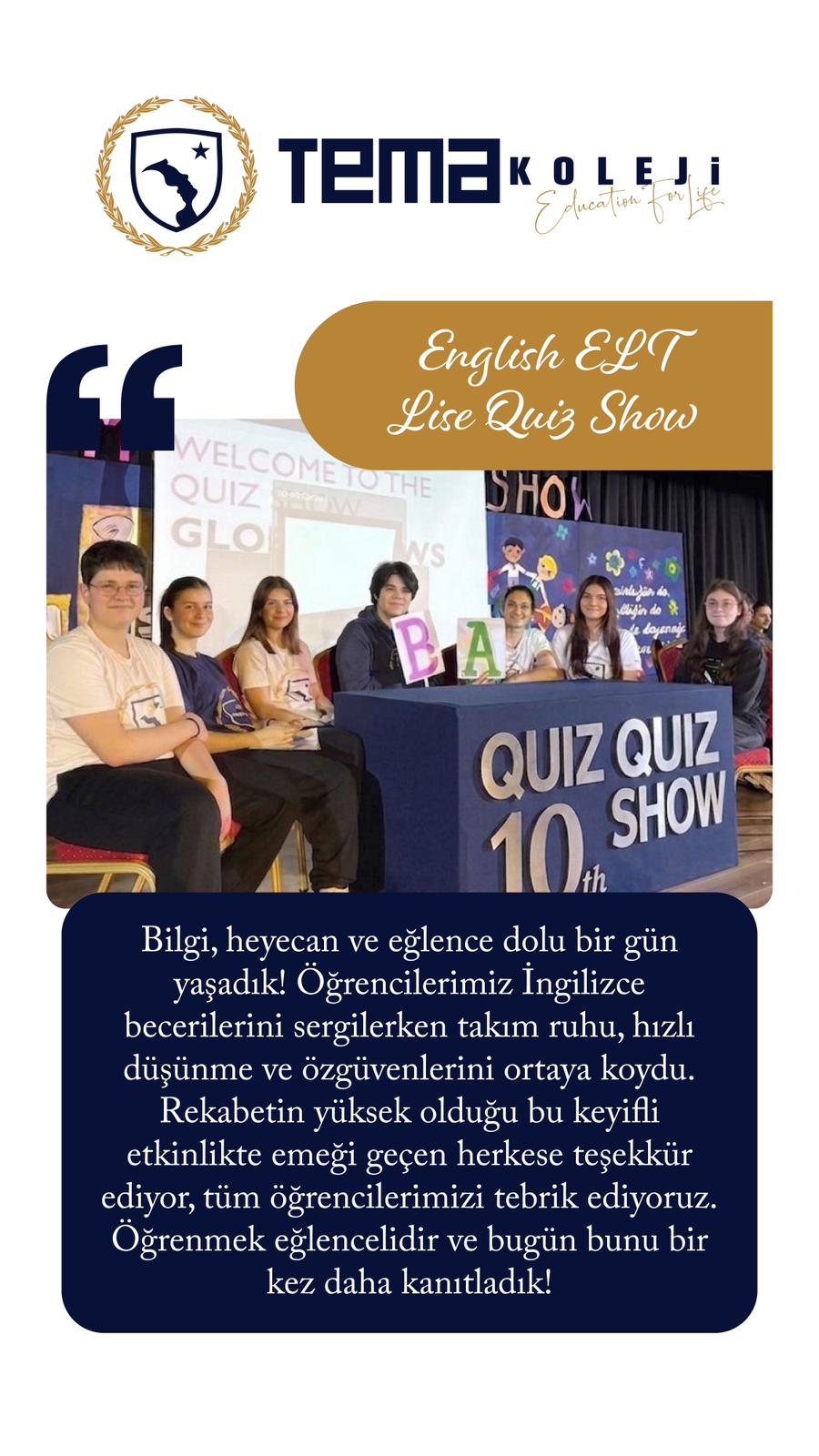 Lise Quiz Show