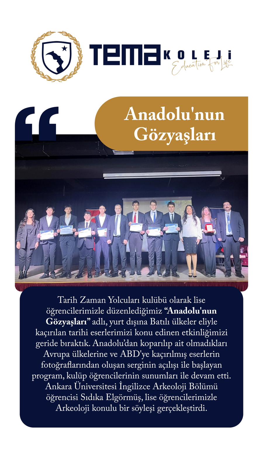 Anadolu’nun Gözyaşları