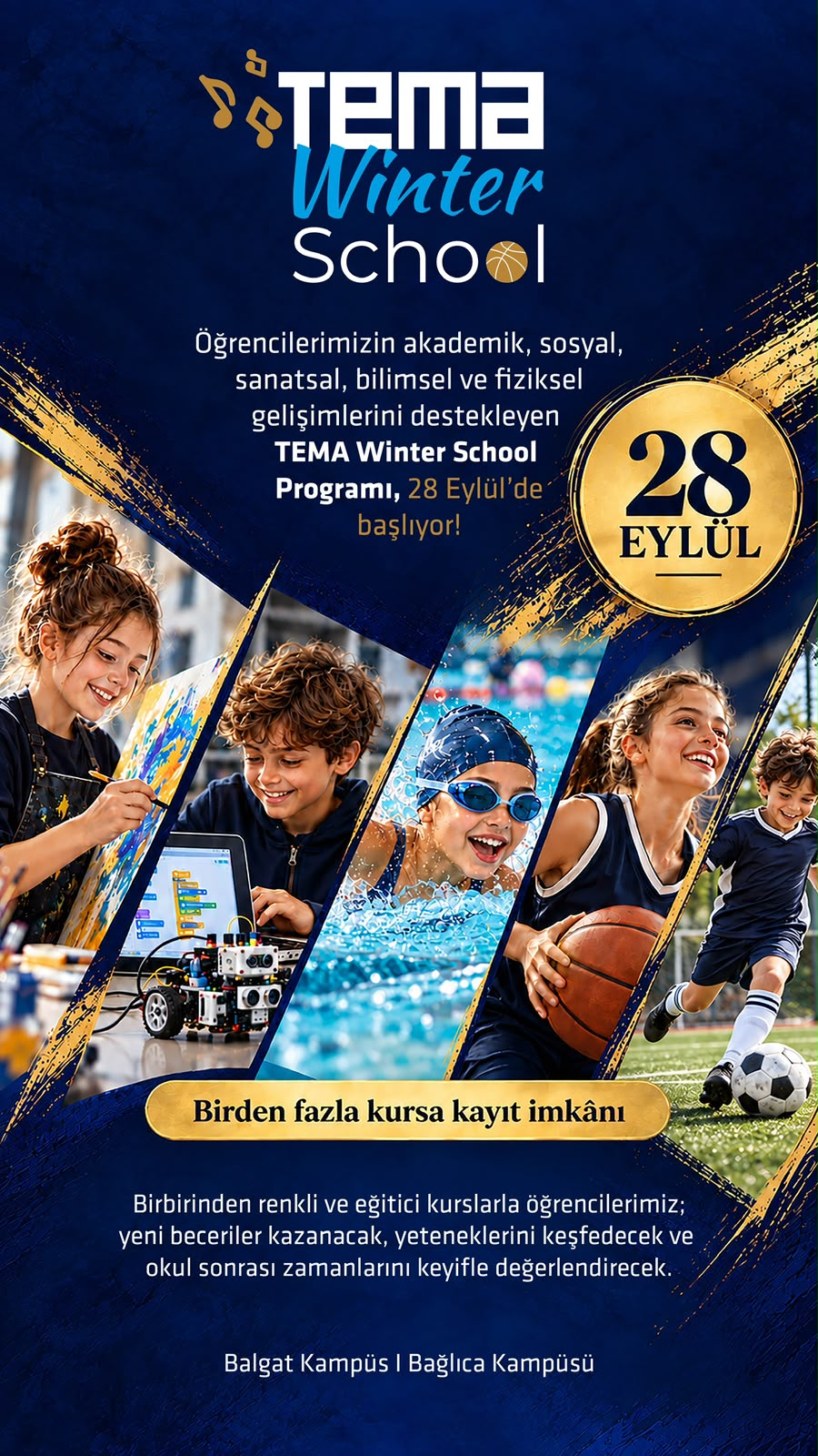 TEMA WINTER SCHOOL BAŞLIYOR