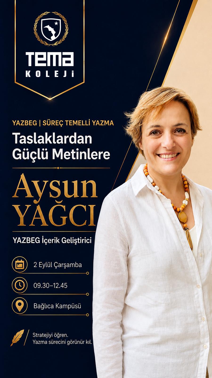 Aysun Yağcı Süreç Temelli Yazma Modeli