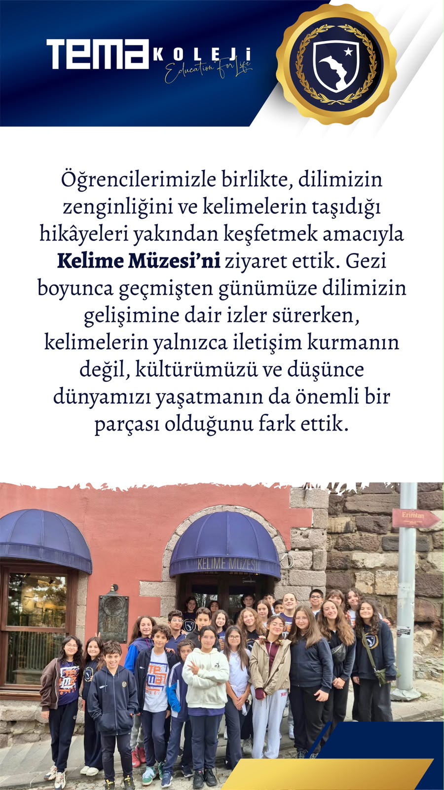 Kelime Müzesi Gezisi